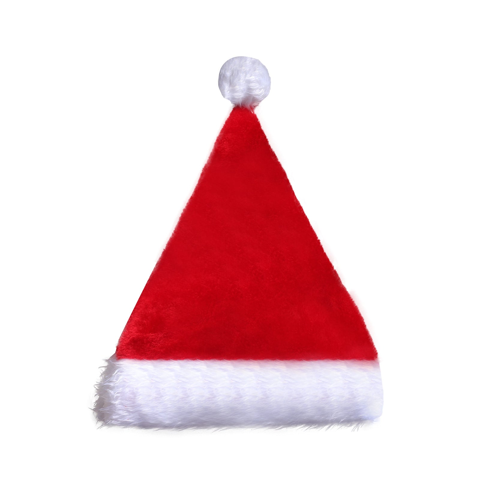 LED Light Plush Christmas Hat - Luminous Santa Hat for Kids & Adults | Festive Holiday Decorations & Christmas Supplies - ZA-ZOLA