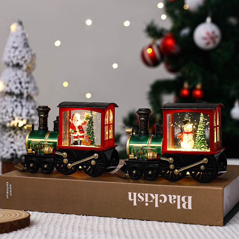 Christmas Train Night Lamp – Festive Gift & Decor for Holiday Ambiance - ZA-ZOLA