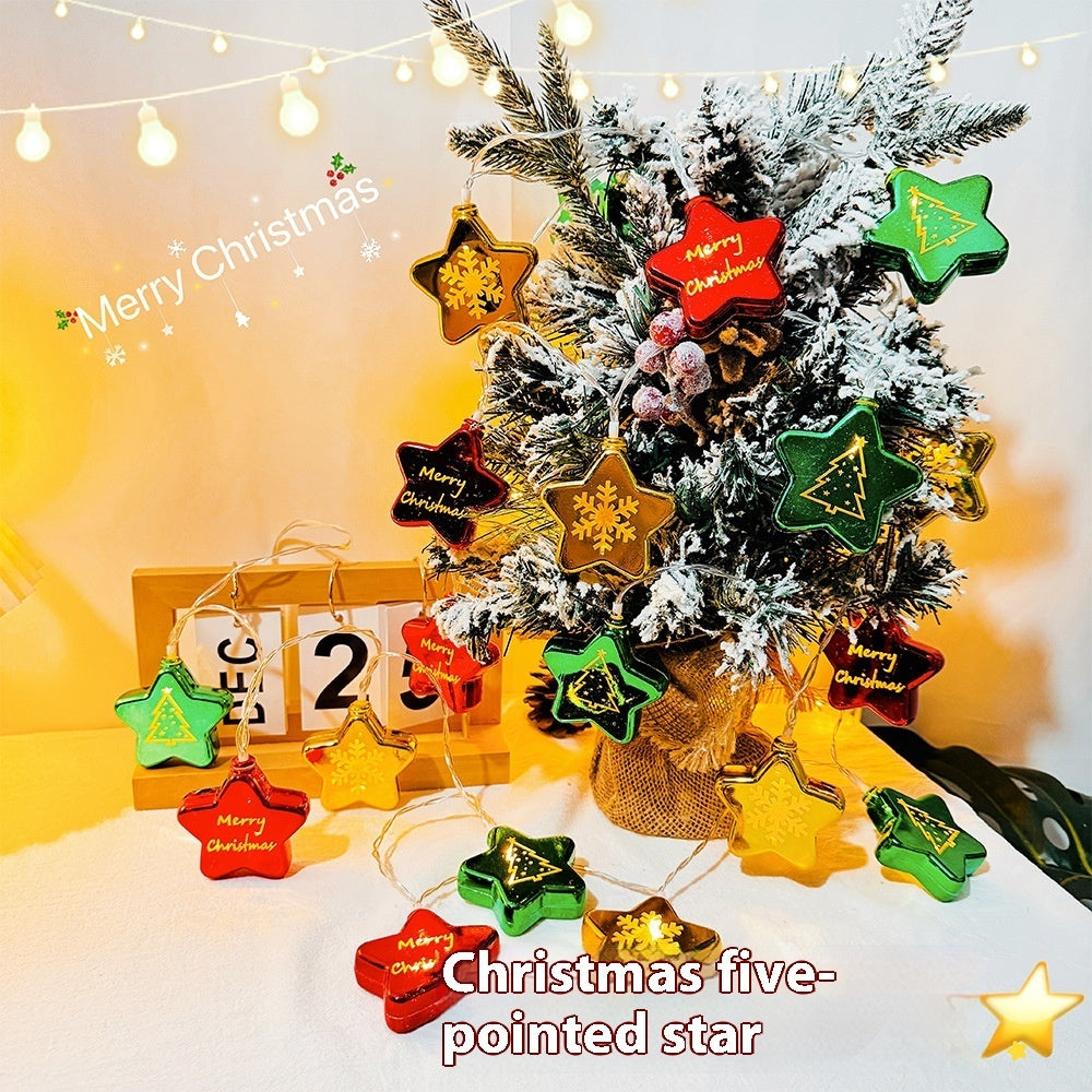 Christmas Party Lighting Chain – Atmosphere Decorations for Festive Scene Layouts - ZA-ZOLA