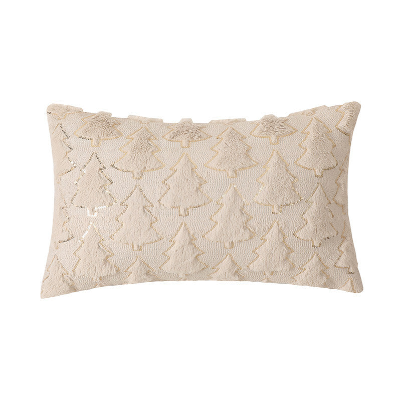 Holiday Ornament Plush Pillowcase – Decorative Bedroom & Bedside Pillow Cover - ZA-ZOLA