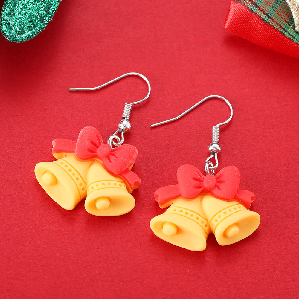 Cartoon Creative Christmas Earrings – Fun & Festive Fashion for the Holidays - ZA-ZOLA