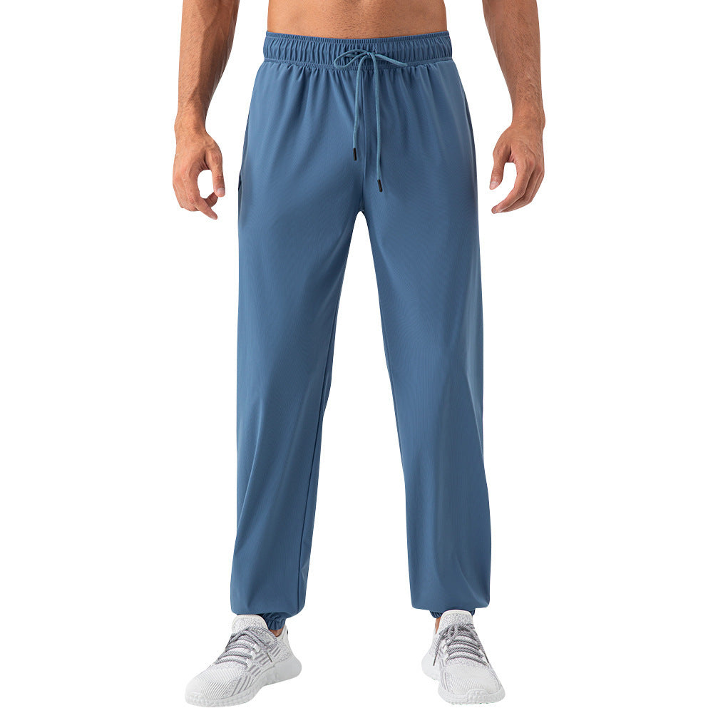 Men's Nylon Cool Feeling Loose Track Pants Quick-drying - ZA-ZOLA