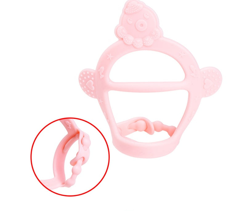 Cartoon Full Silicone Baby Band Bracelet Teether Molar - ZA-ZOLA