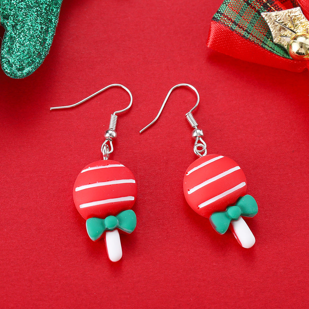 Cartoon Creative Christmas Earrings – Fun & Festive Fashion for the Holidays - ZA-ZOLA