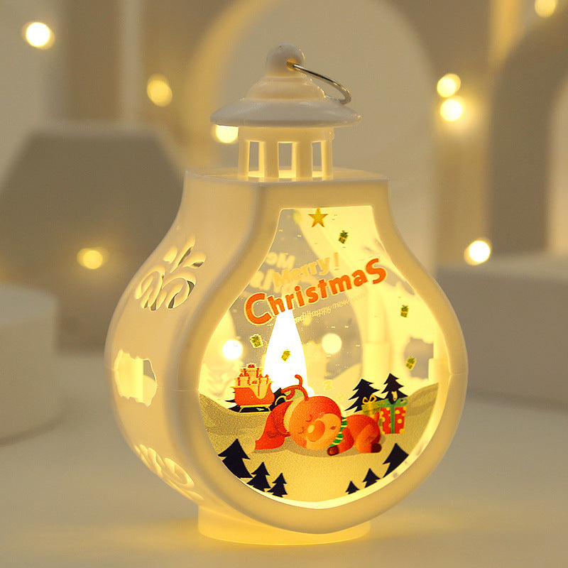 Romantic Christmas Candle Lamp – Elegant Ornament for Holiday Decor & Ambiance - ZA-ZOLA