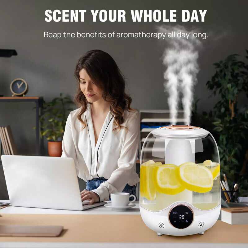 3L Essential Oil Aroma Diffuser – Ultrasonic Aromatherapy Humidifier & Air Purifier - ZA-ZOLA