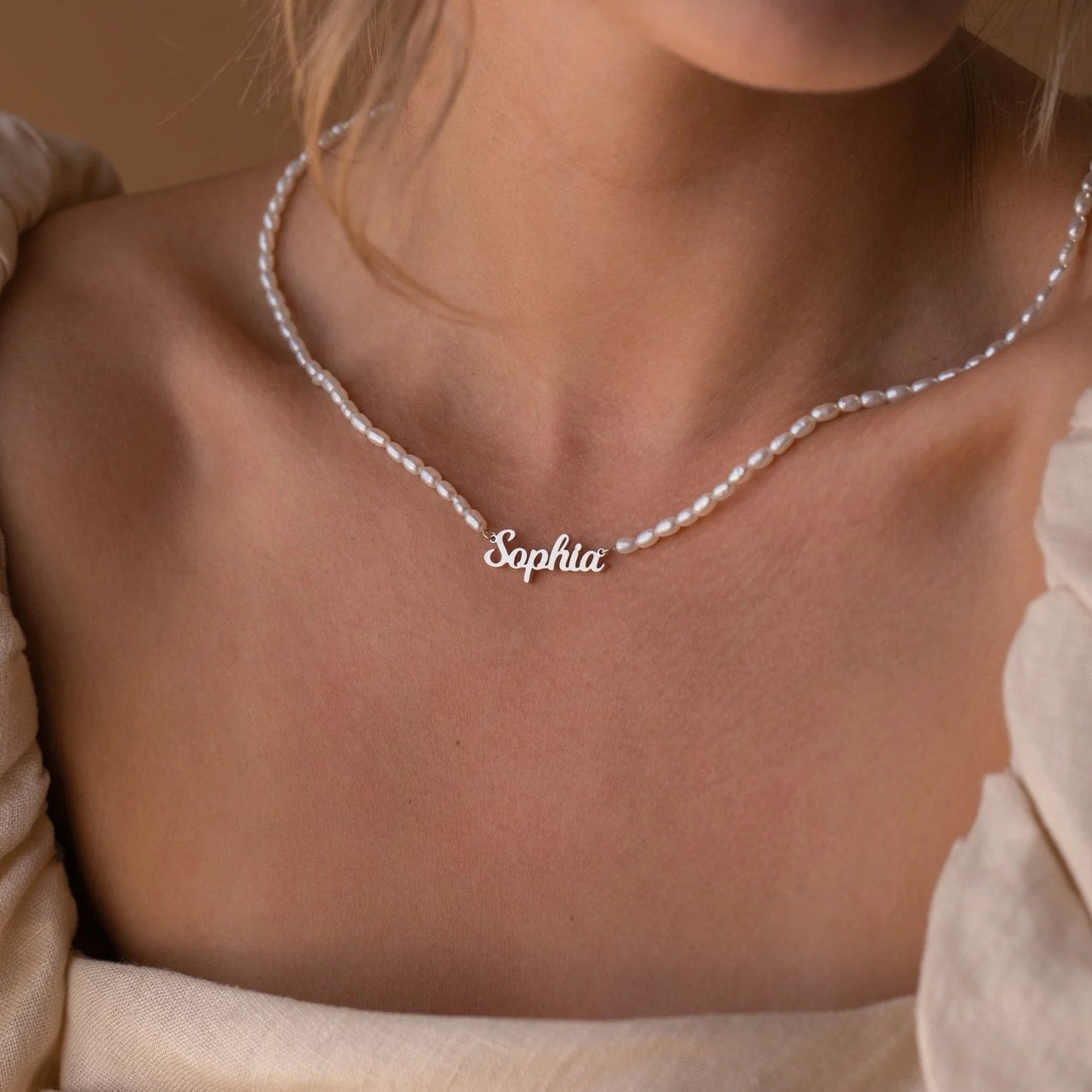 Personalized Custom Name Pendant Fashion Pearl Beaded Necklace For WomOverview:
 
 100% new design and high quality
 
 Must-have for fashion women
 
 Have a beautiful appearance
 
 
 
 Specifications:
 
 Material:
 
 stainless steel
 
NecklaceZA-ZOLAZA-ZOLAWomen Stainless Steel Customized Nameplate Necklace Jewelry