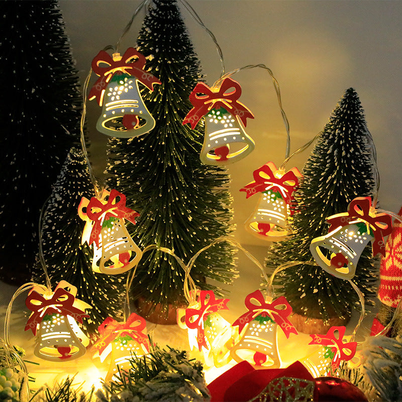 Christmas LED String Lights – Santa Claus, Elk, & Snowman Ornaments for Festive Decor - ZA-ZOLA