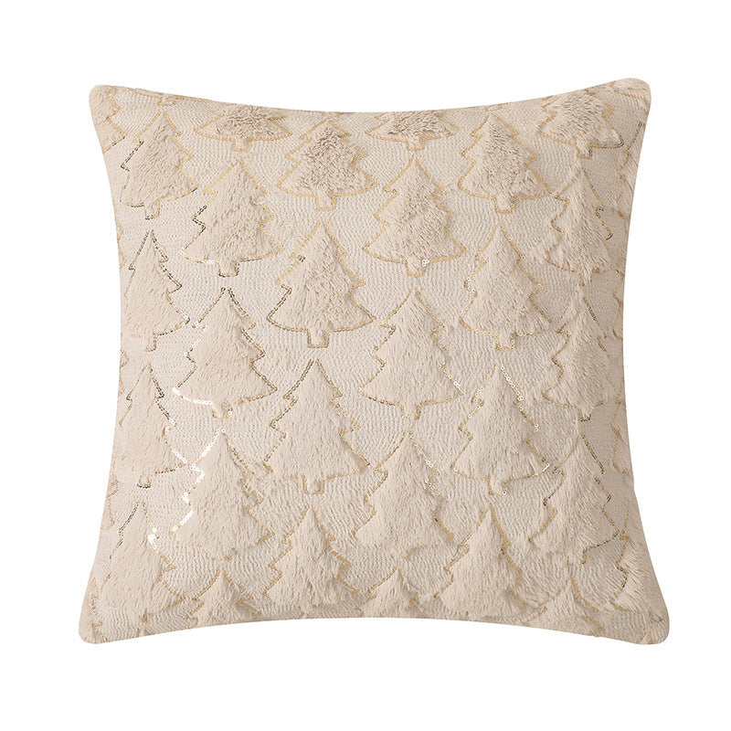 Holiday Ornament Plush Pillowcase – Decorative Bedroom & Bedside Pillow Cover - ZA-ZOLA