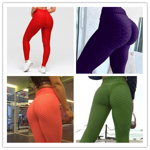 Booty Lifting Anti-Cellulite Scrunch Leggings – Seamless High Waist Gym Wear