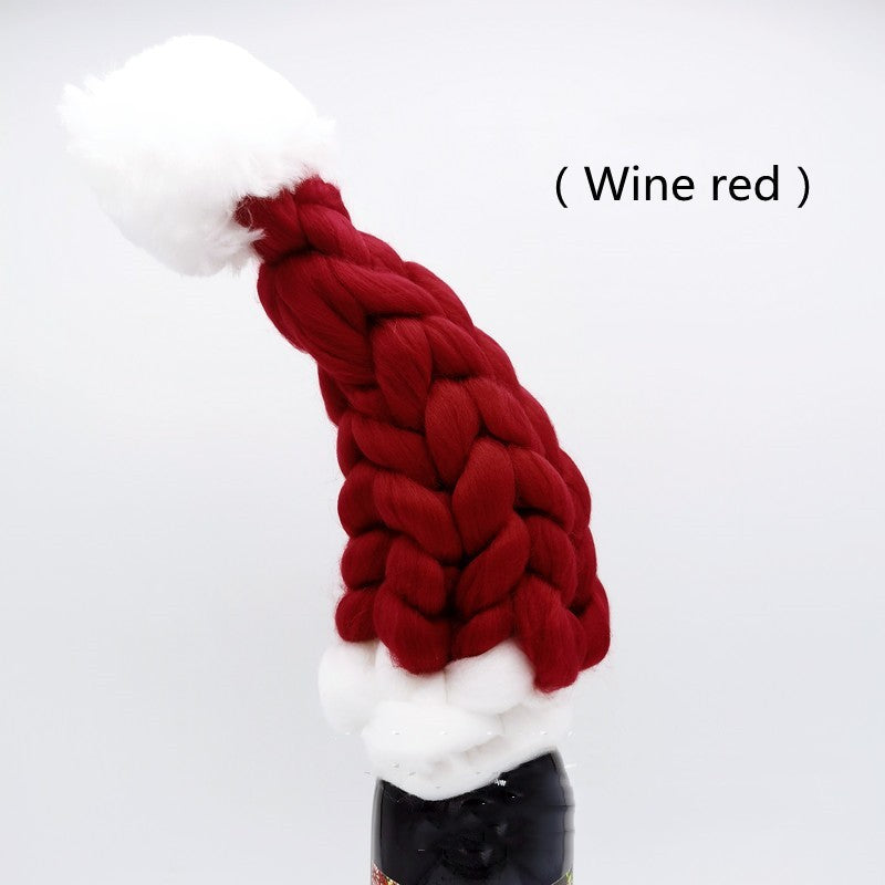 Super Thick Iceland Yarn Christmas Hat | Cozy Tree Decorative Hat - ZA-ZOLA