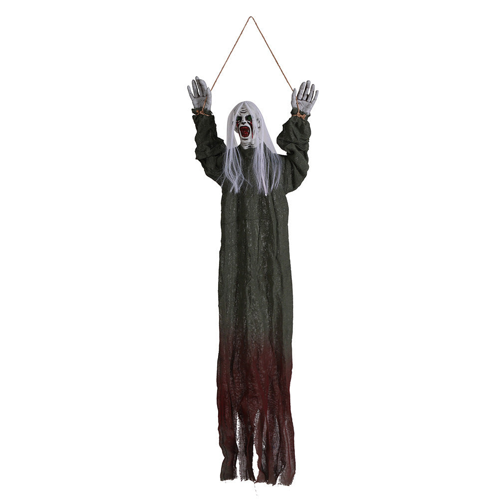 Halloween Decoration Hanging Ghost Haunted House Secret Room Layout Props - ZA-ZOLA