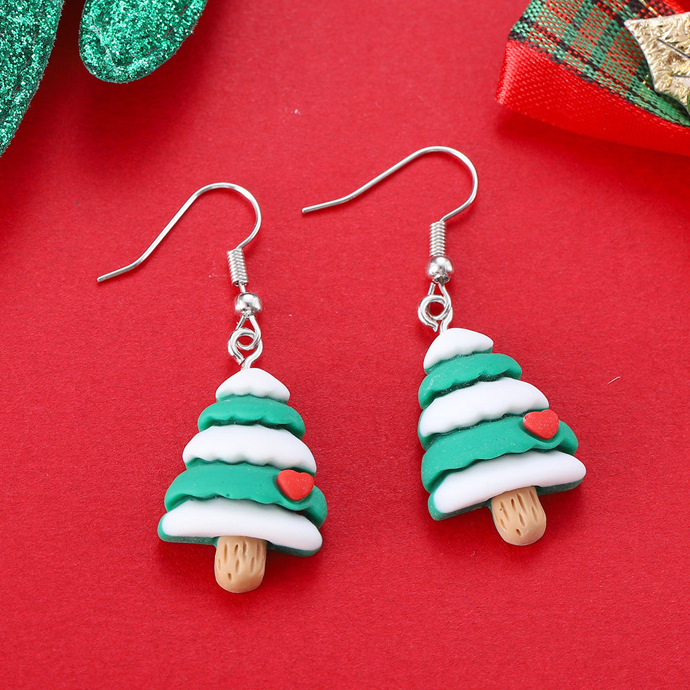 Cartoon Creative Christmas Earrings – Fun & Festive Fashion for the Holidays - ZA-ZOLA