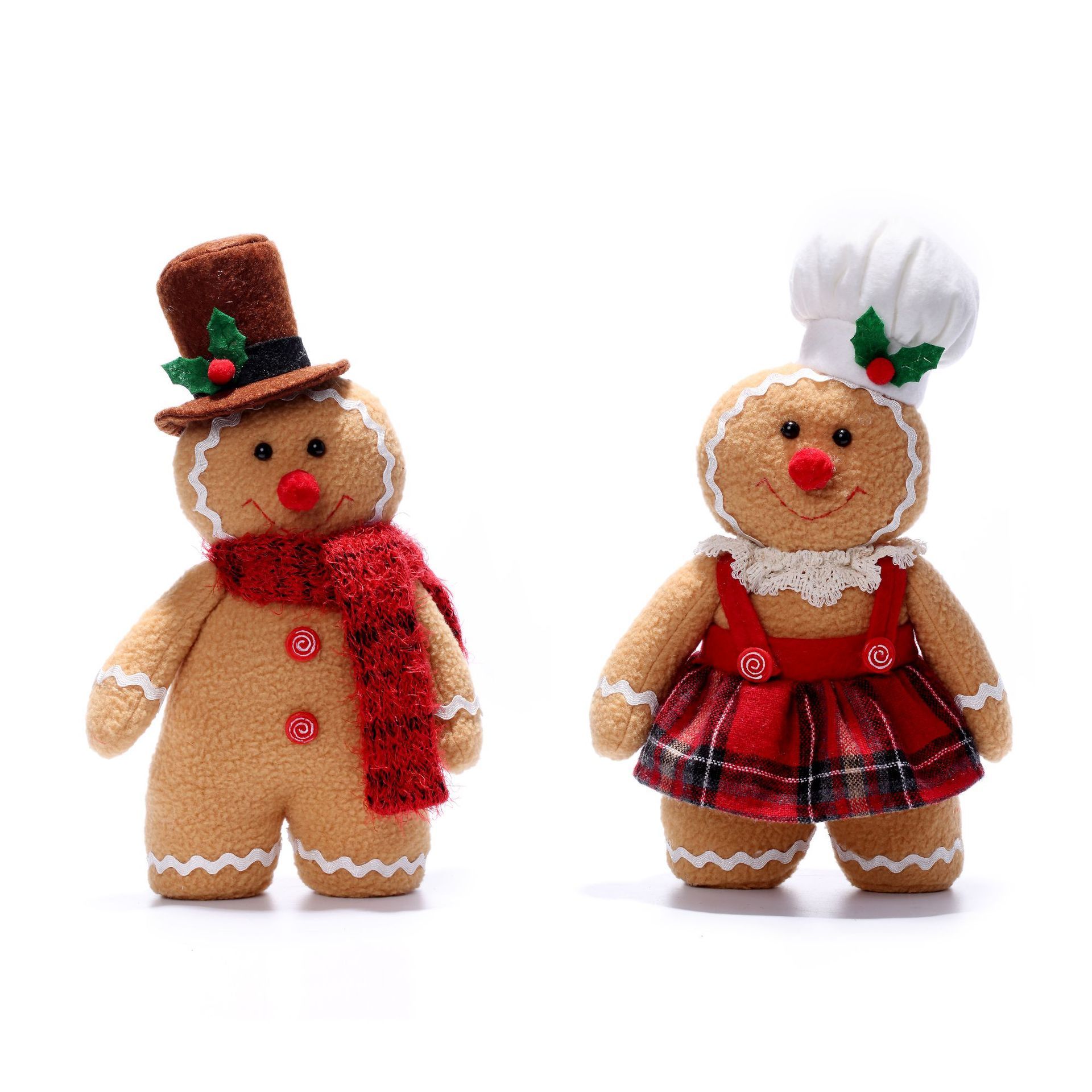 Gingerbread Man Doll – New Christmas Decoration for Festive Holiday Homes - ZA-ZOLA