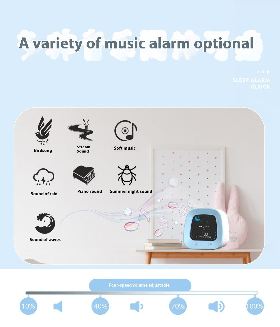 Children's Music Alarm Student Mute Snooze Alarm Bedside Luminous ClocProduct information:
 
 Color: pink, blue
 
 Thickness: 115mm
 
 Shell material: ABS
 
 Style: Cartoon
 


Packing list: 

1xClock

Product Image:clockZA-ZOLAZA-ZOLAMusic Alarm Student Mute Snooze Alarm Bedside Luminous Clock