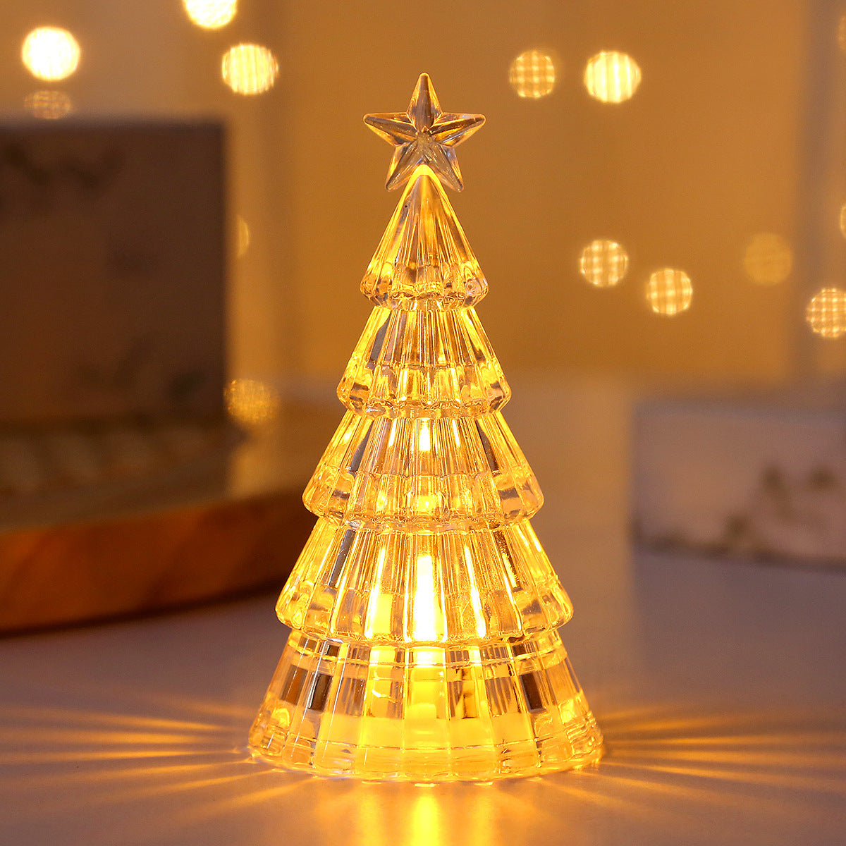 Crystal Christmas Tree Night Lamp | Magical Holiday Glow - ZA-ZOLA