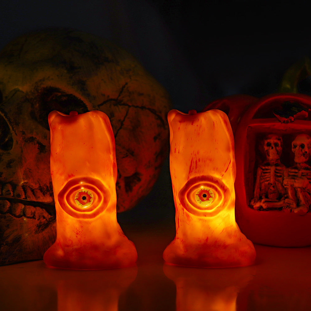 Halloween Blood Eye Lamp LED Electronic Light-emitting Candle Light - ZA-ZOLA