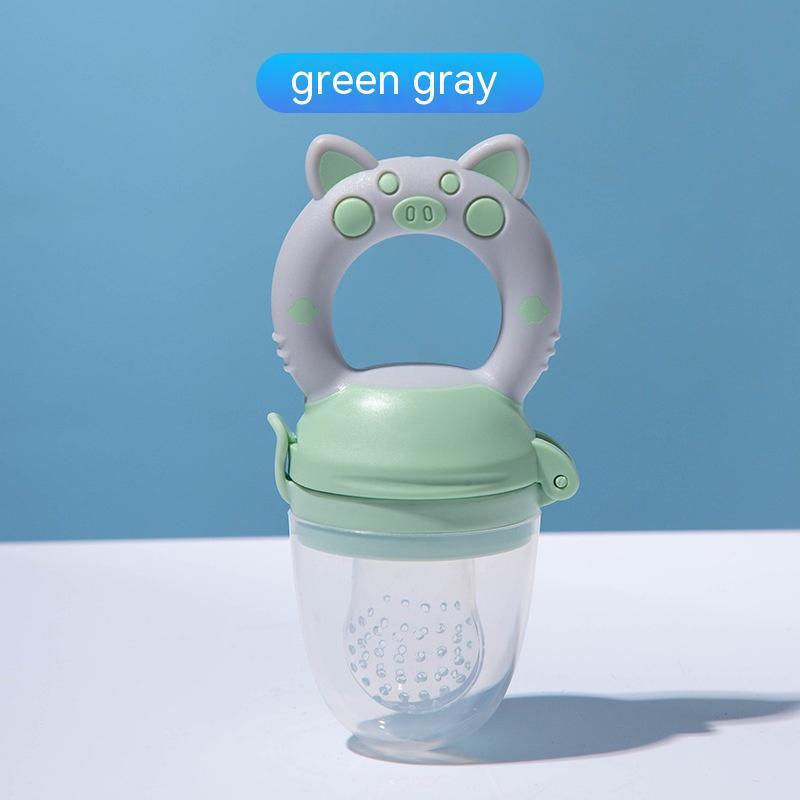 Baby Fruit And Vegetable Complementary Food Teether Baby Fruit Teether Bite Fruit And Vegetable Le Pacifier Silicone Milk - ZA-ZOLA