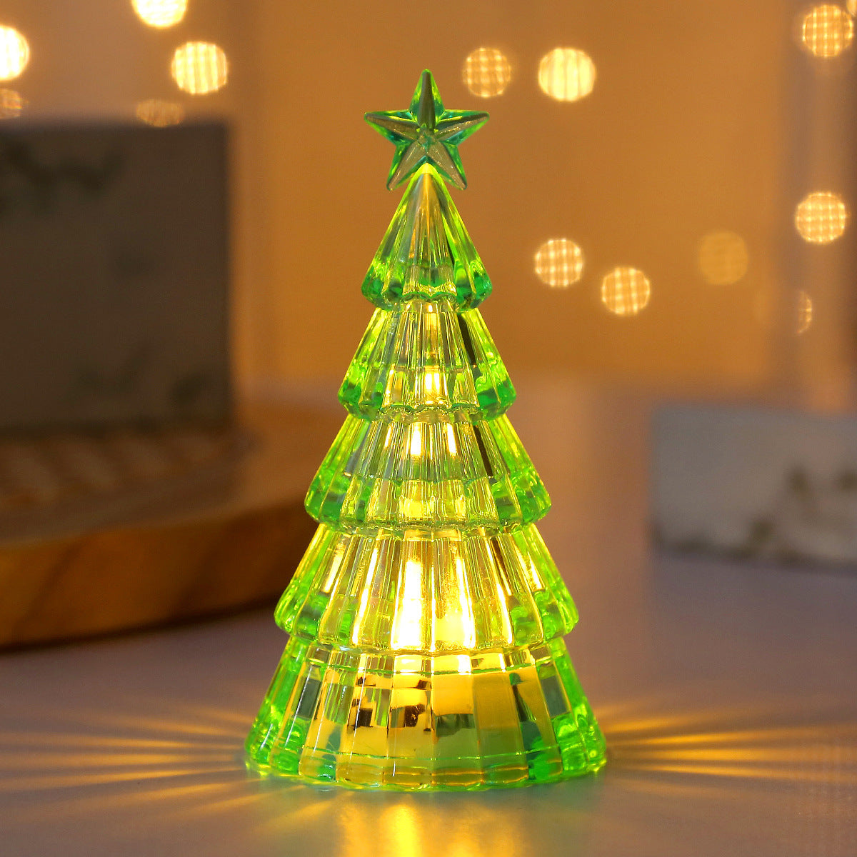 Crystal Christmas Tree Night Lamp | Magical Holiday Glow - ZA-ZOLA