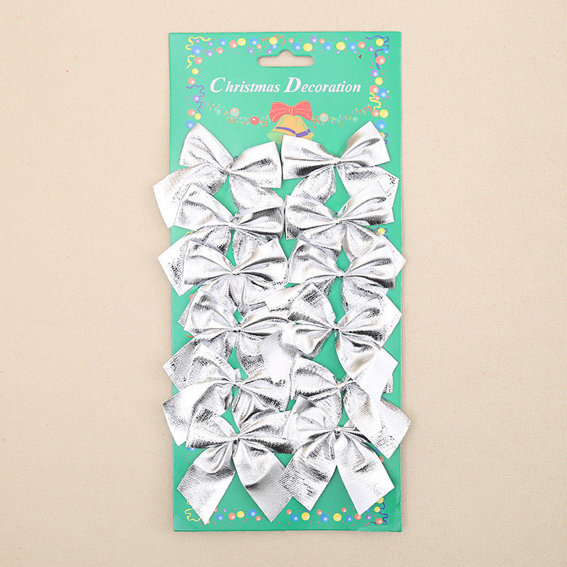 Christmas Tree Ornaments – Festive Decorative Bows for Holiday Decor - ZA-ZOLA