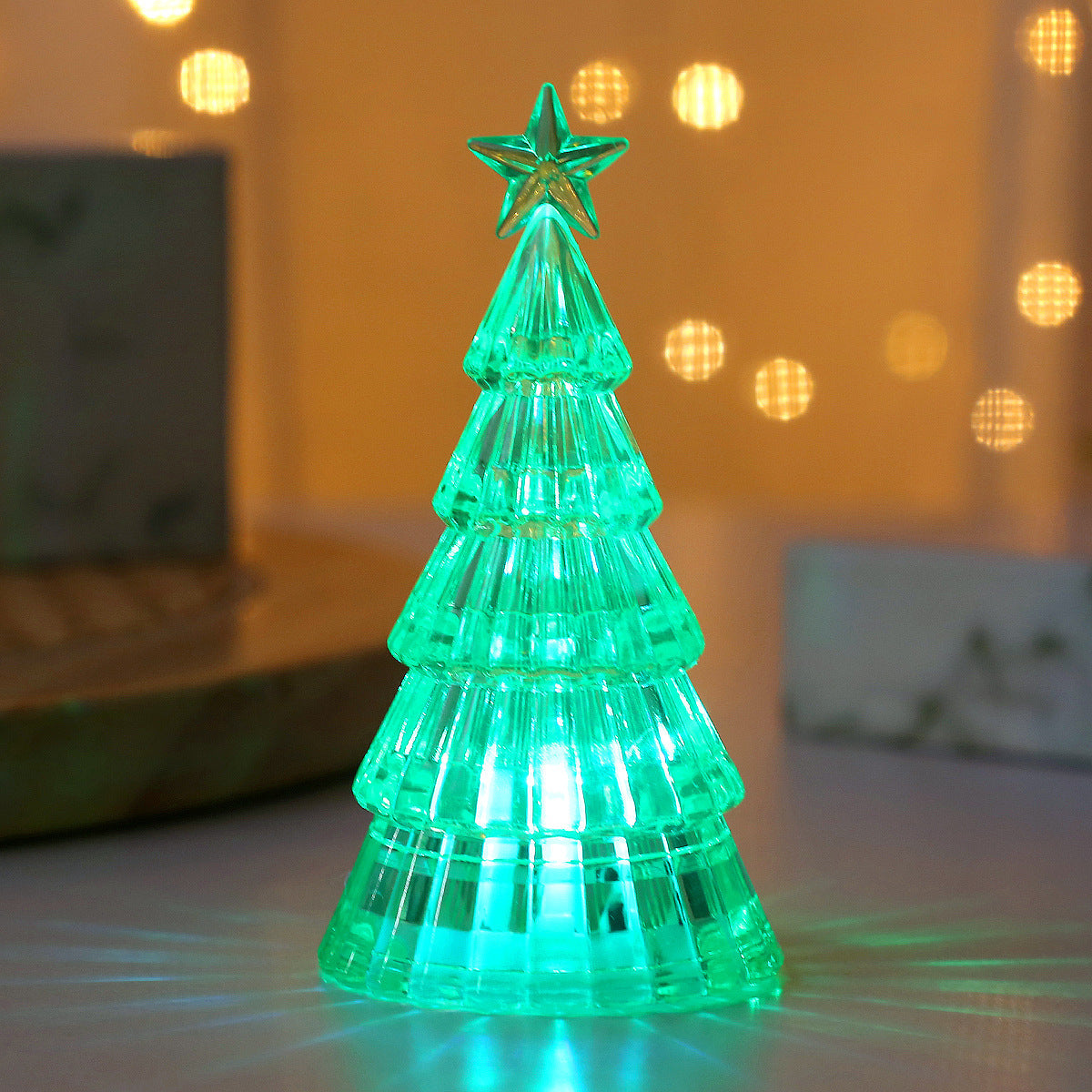 Crystal Christmas Tree Night Lamp | Magical Holiday Glow - ZA-ZOLA