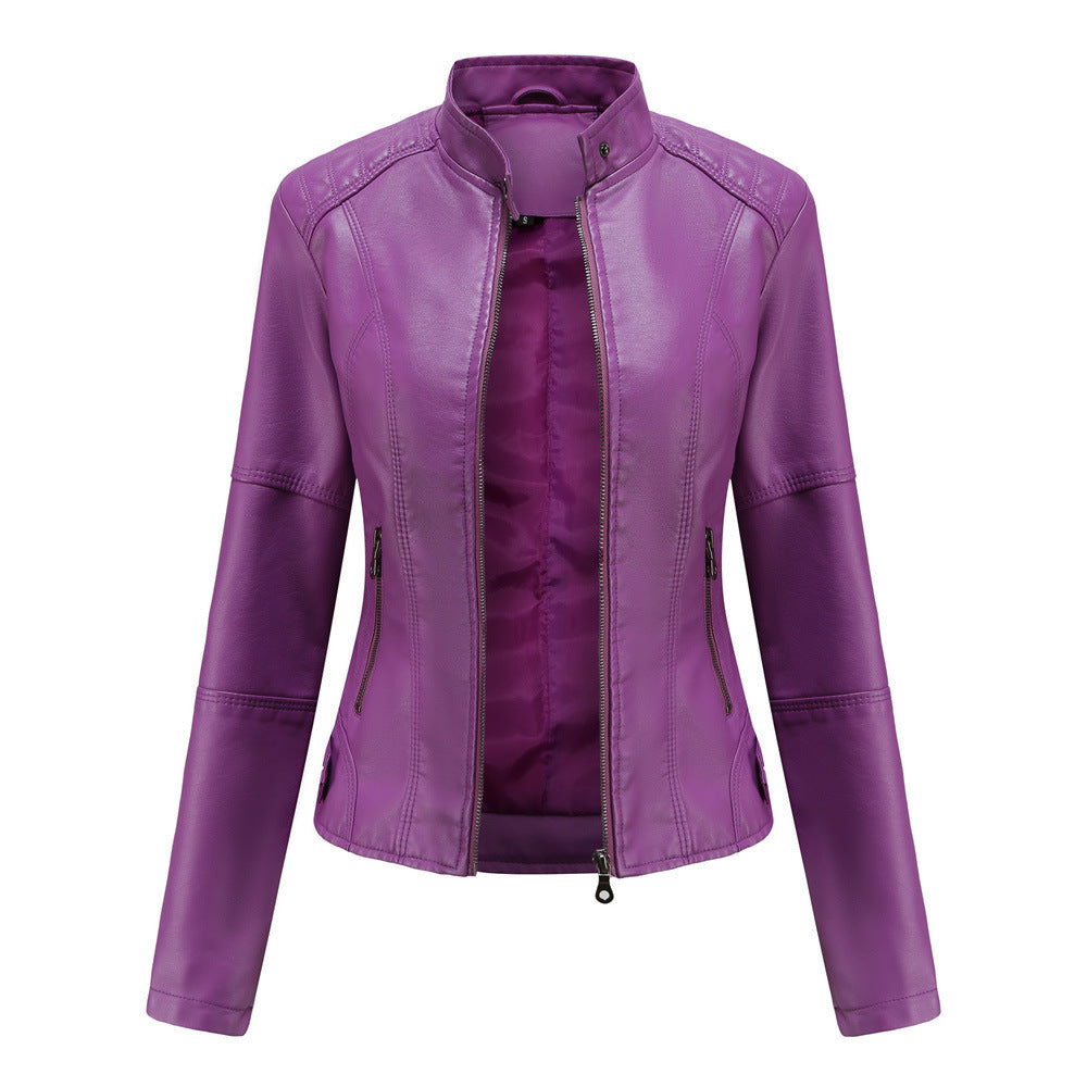 European & American Women’s Leather Jackets – Trendy Outerwear for Stylish Looks