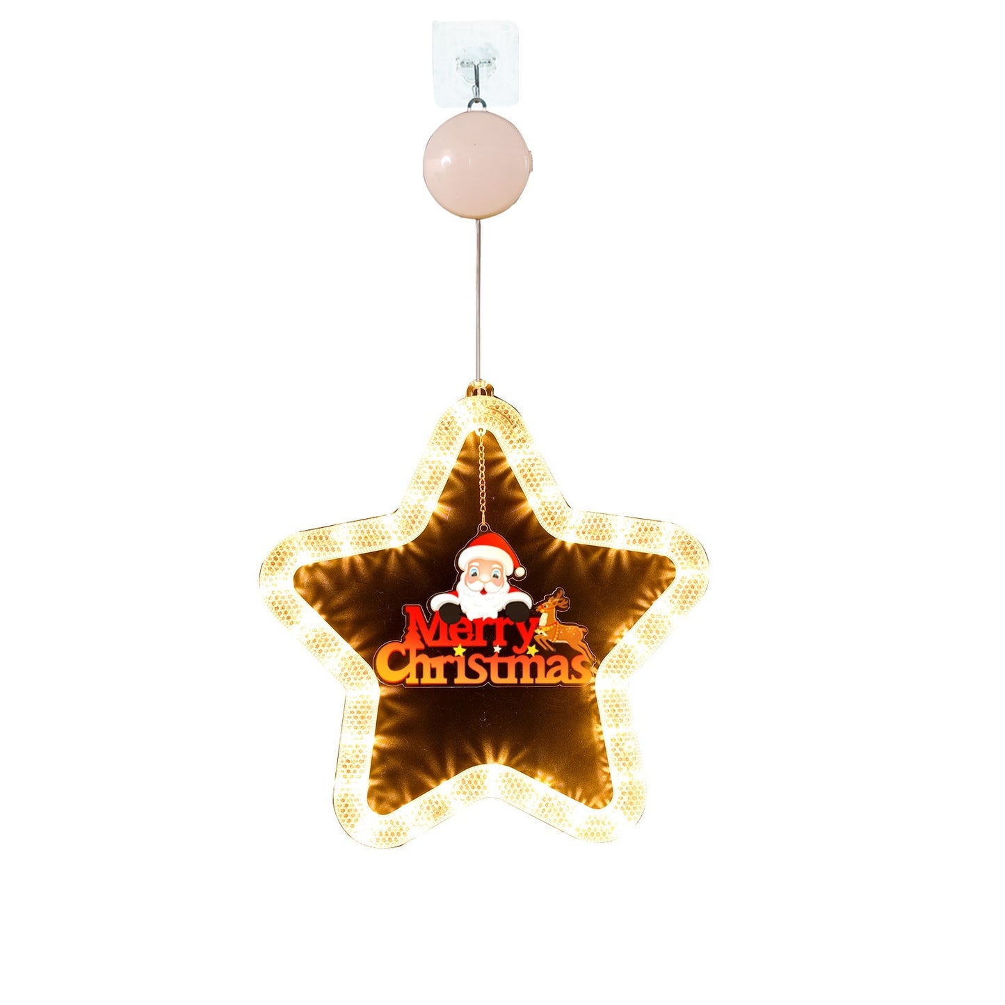 LED Christmas Star Pendant Lights – Window & Door Decorations for Festive Atmosphere - ZA-ZOLA