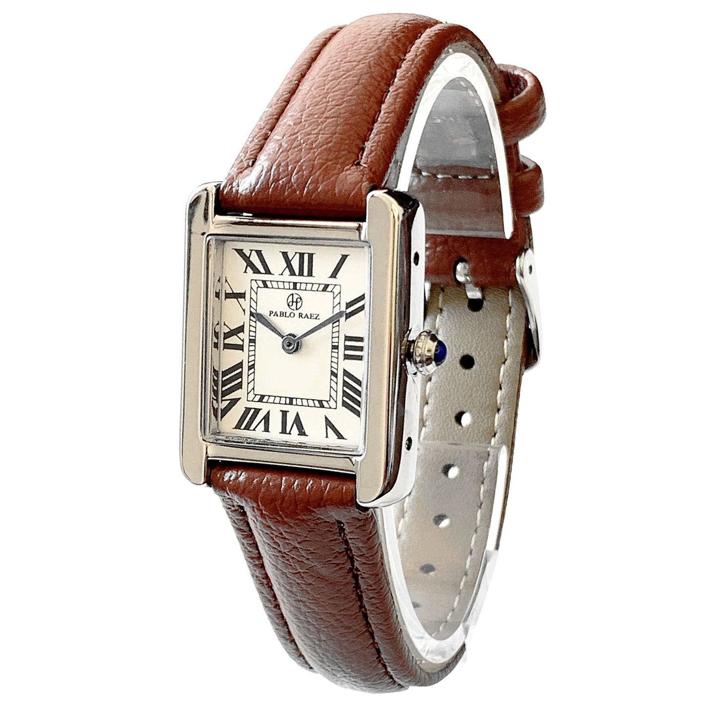 Women's Belt Rectangular Dial Roman Scale Quartz Watch - ZA-ZOLA