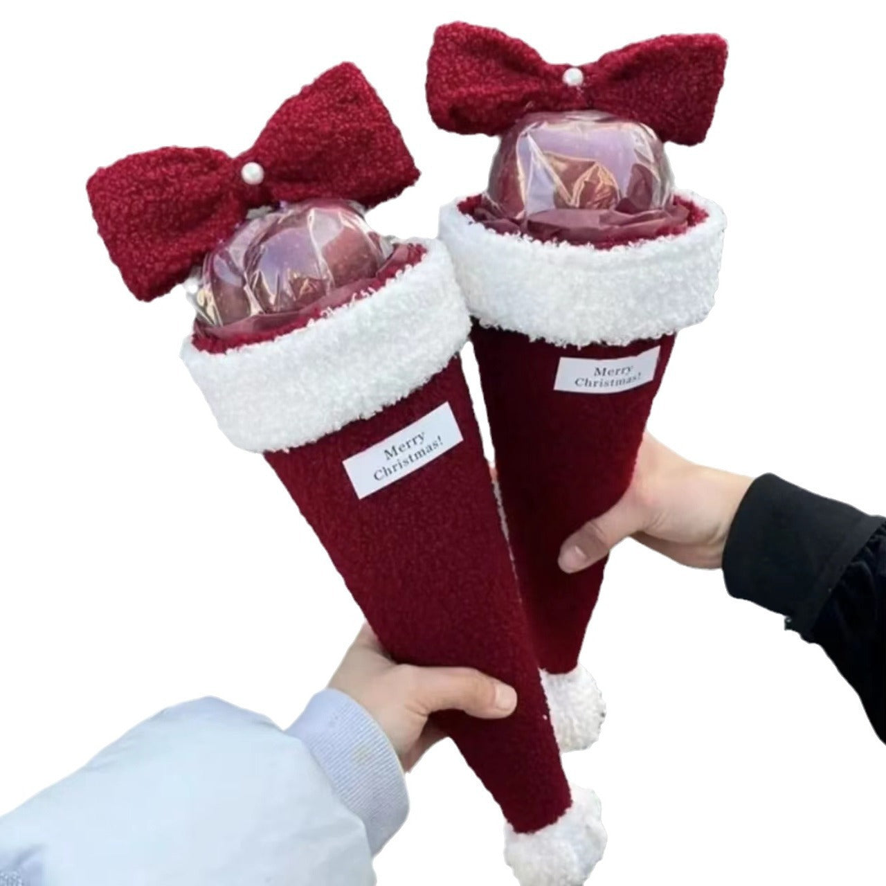 Christmas Eve Gift Bow & Fruit Bouquet – Festive Holiday Gifts for Loved Ones - ZA-ZOLA