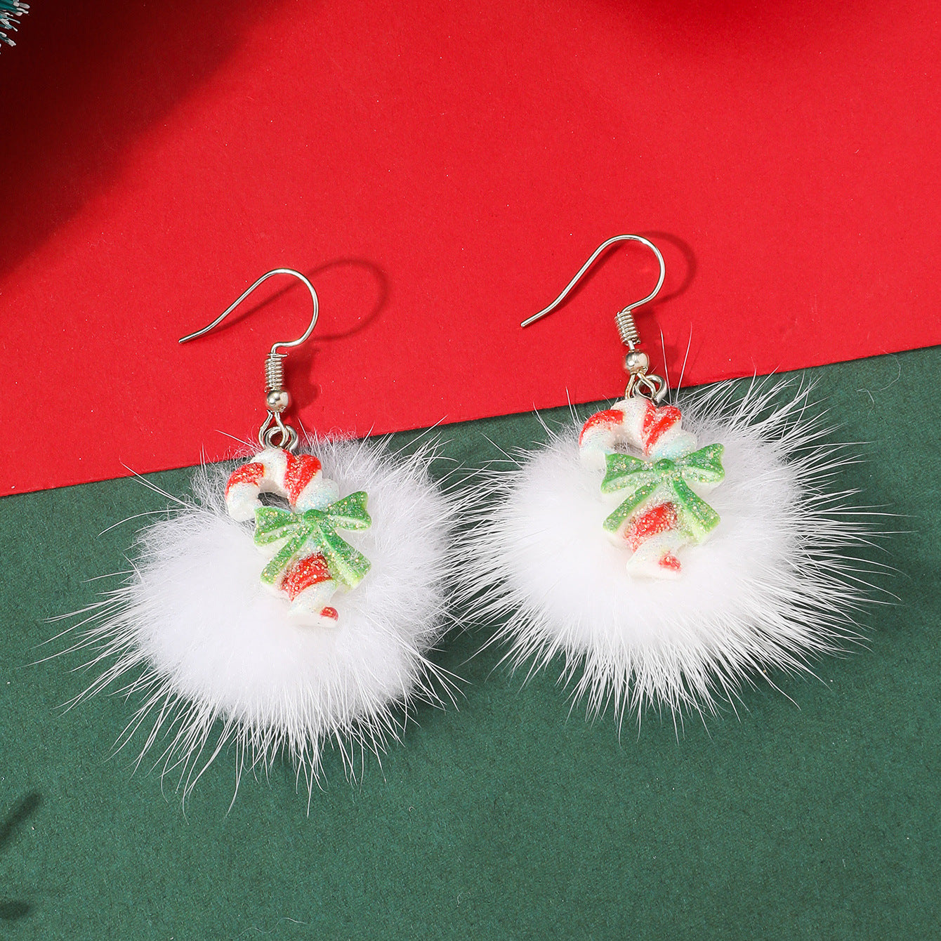 Winter Snowflake & Christmas Elk Hair Ball Earrings – Cute INS Holiday Jewelry for Women - ZA-ZOLA