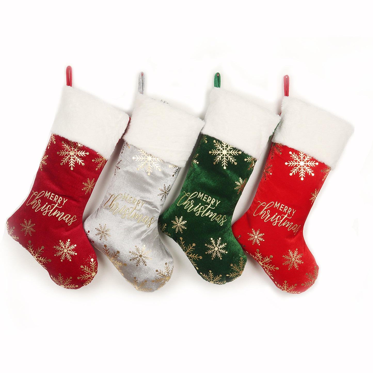 Christmas Decorative Embroidered Stockings – Perfect for Candy & Gift Holders - ZA-ZOLA