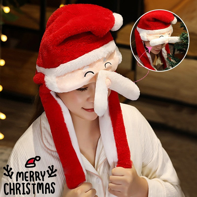 Movable Christmas Hat - Cute Santa Claus, Snowman & Elk Winter Hat | Perfect Holiday Gift! - ZA-ZOLA