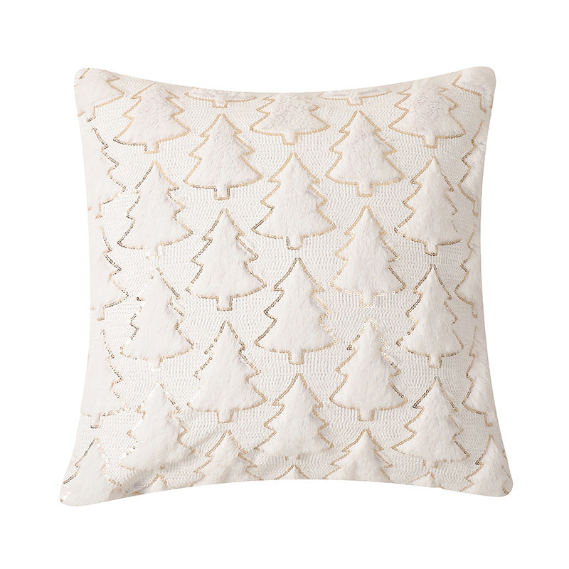 Holiday Ornament Plush Pillowcase – Decorative Bedroom & Bedside Pillow Cover - ZA-ZOLA