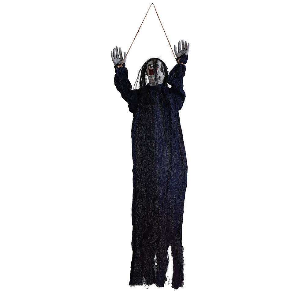 Halloween Decoration Hanging Ghost Haunted House Secret Room Layout Props - ZA-ZOLA