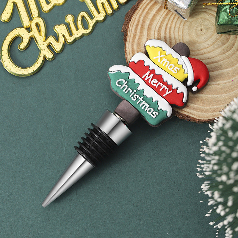 Christmas Tree Wine Stopper | Perfect for Holiday Parties - ZA-ZOLA