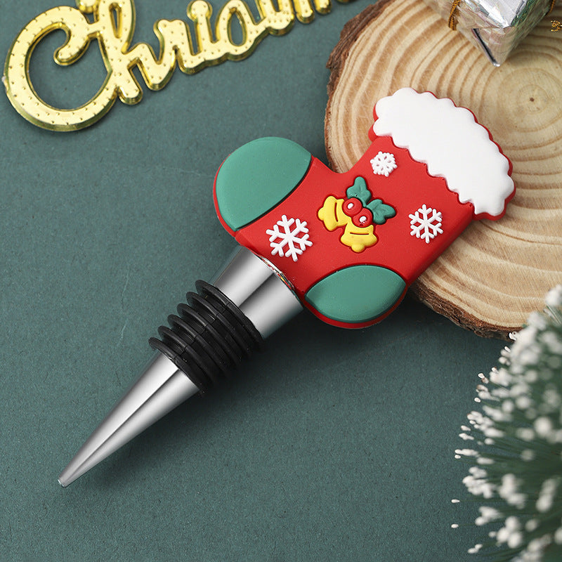 Christmas Tree Wine Stopper | Perfect for Holiday Parties - ZA-ZOLA