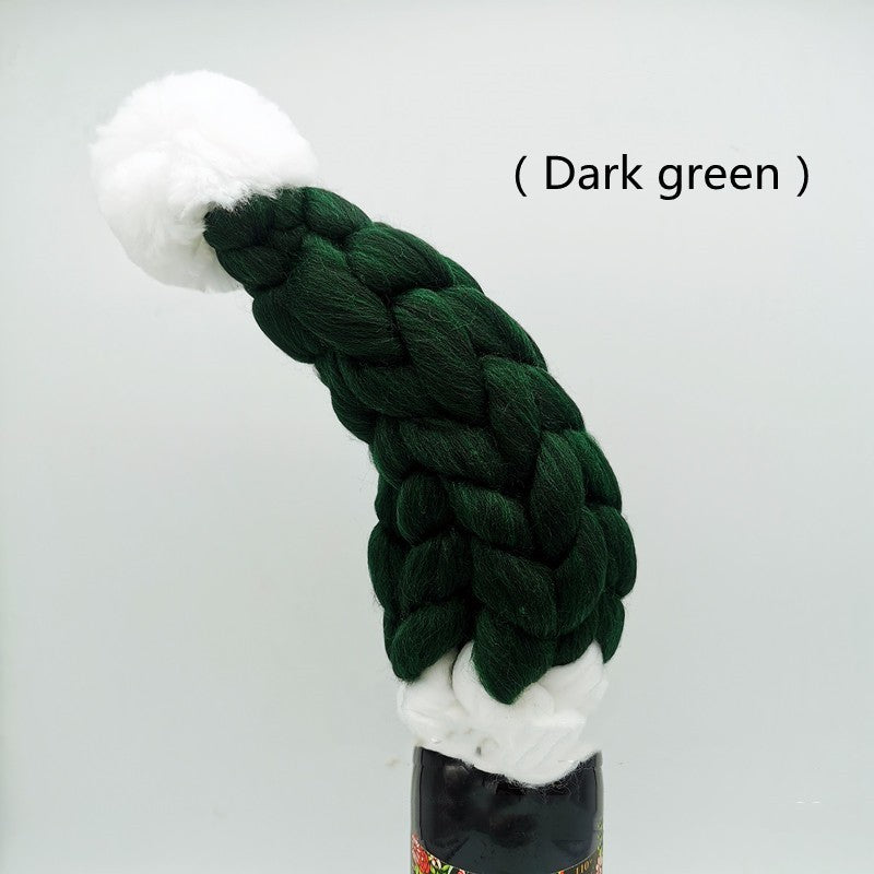 Super Thick Iceland Yarn Christmas Hat | Cozy Tree Decorative Hat - ZA-ZOLA