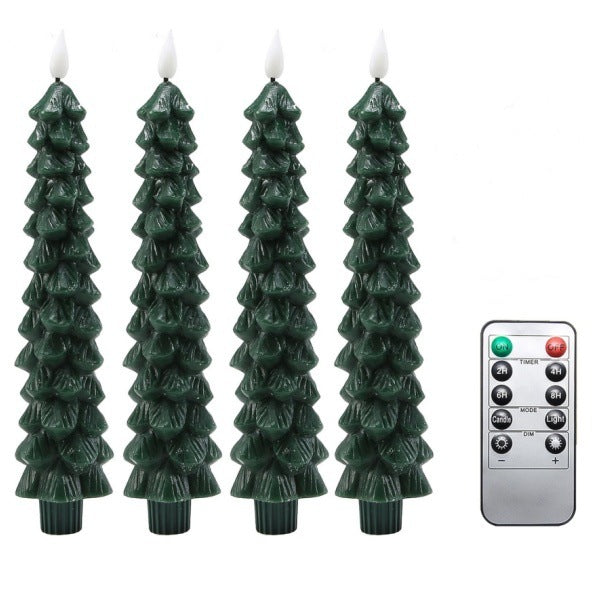 Christmas Pine Cone Candle – Festive Atmosphere Decoration for Holiday Ambiance - ZA-ZOLA