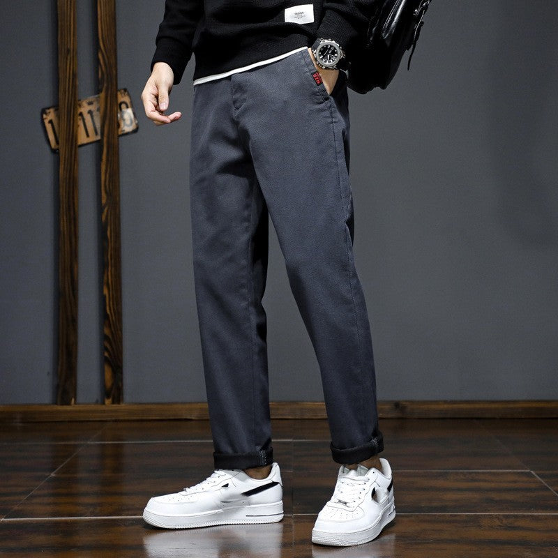 Straight Slim Fit All-matching Long Pants - ZA-ZOLA