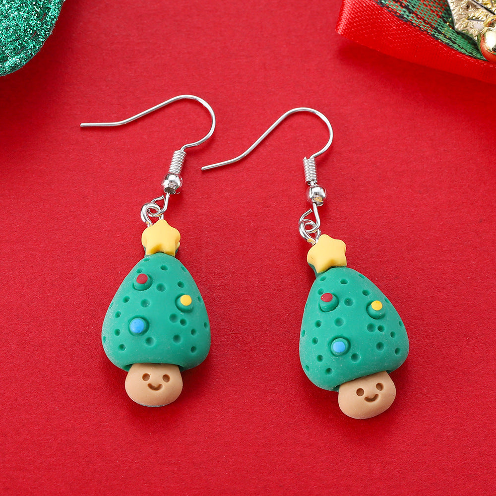 Cartoon Creative Christmas Earrings – Fun & Festive Fashion for the Holidays - ZA-ZOLA