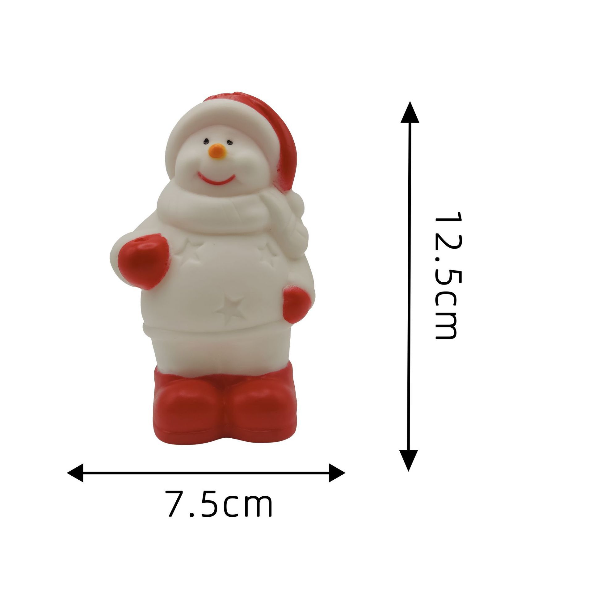 Cute Snowman Night Lamp – Cartoon Christmas Ambience Light for Festive Decor - ZA-ZOLA