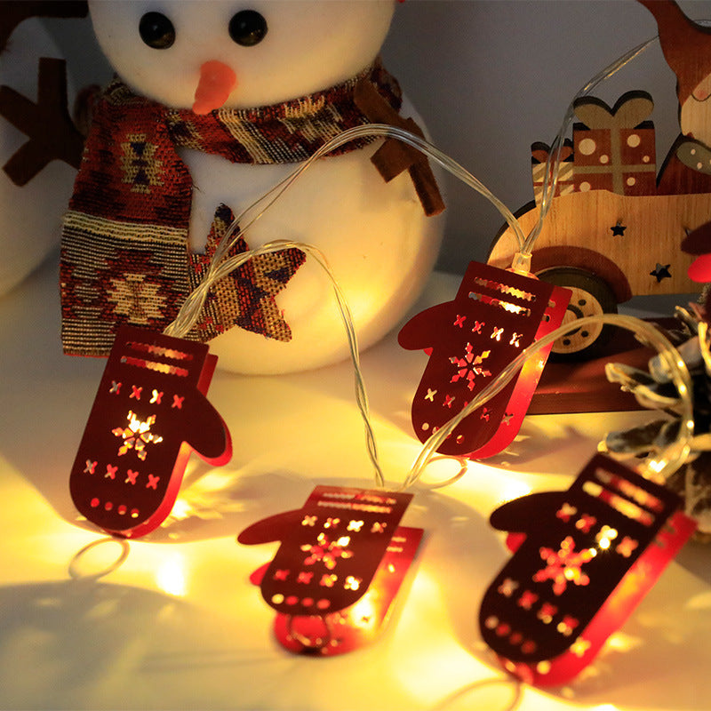 Christmas LED String Lights – Santa Claus, Elk, & Snowman Ornaments for Festive Decor - ZA-ZOLA