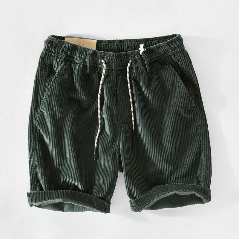 American Handsome Corduroy Shorts For Men - ZA-ZOLA