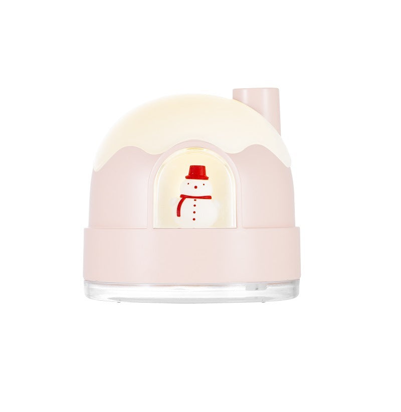 USB Igloo Humidifier – Silent Operation with Heavy Fog Volume for Home & Office - ZA-ZOLA