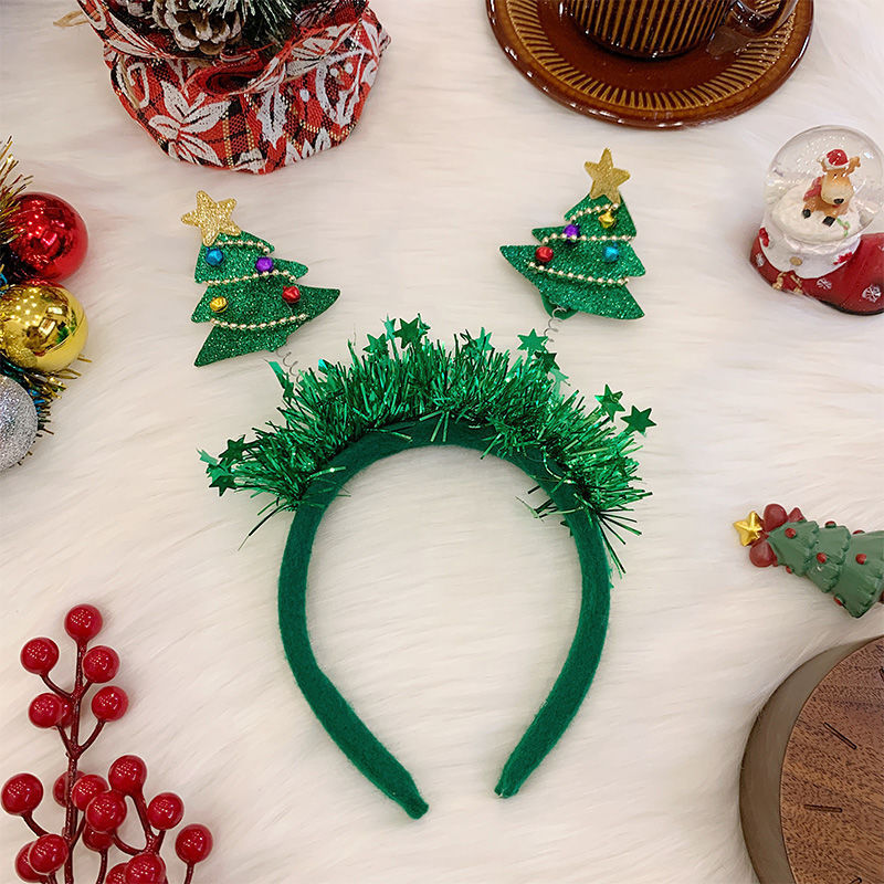 Light-Up Christmas Headband for Women - Festive Snowflake Design - ZA-ZOLA