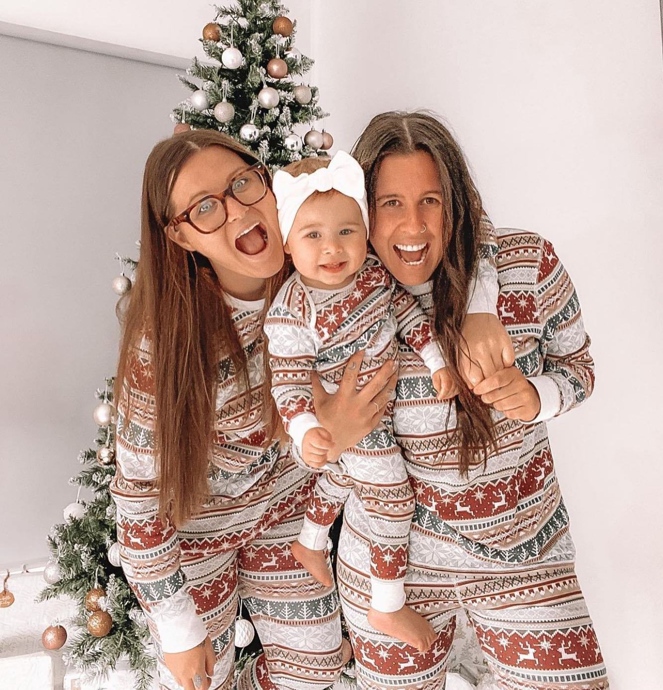 European & American Christmas Pajamas – Family Matching Homewear Set for Festive Comfort - ZA-ZOLA