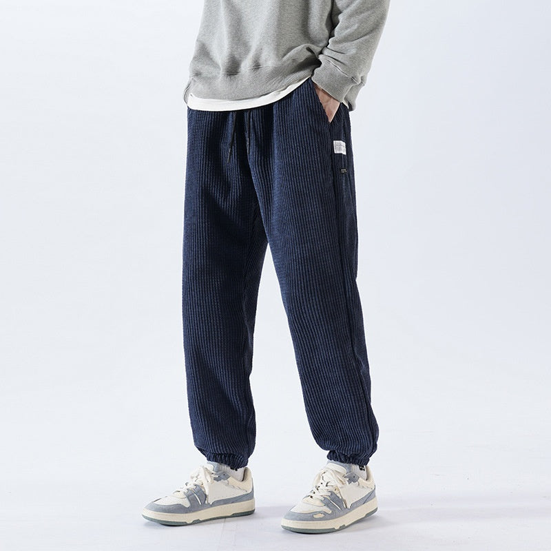 Men's Casual Loose Spring And Autumn Ankle Banded Pants - ZA-ZOLA