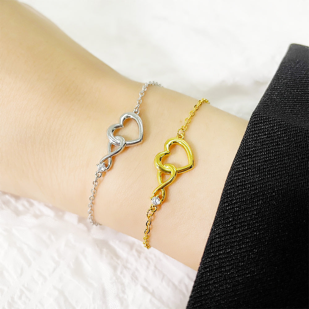 Heart-shape Bracelet Fashion Jewelry Versatile Love Bracelet Gift For Girlfriend Valentine's Day - ZA-ZOLA