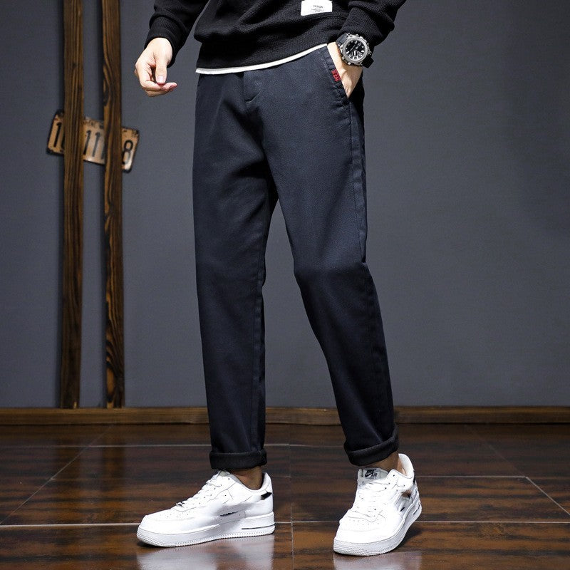 Straight Slim Fit All-matching Long Pants - ZA-ZOLA