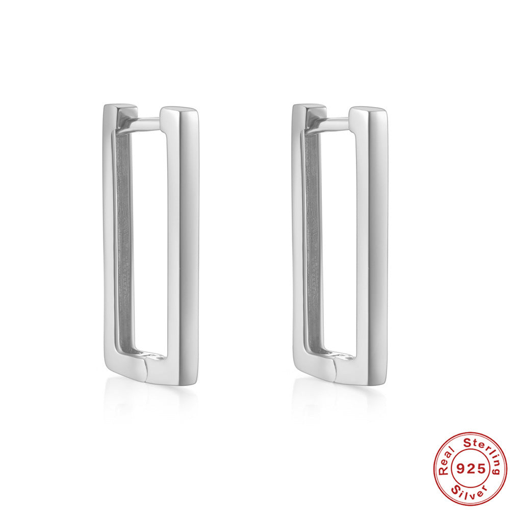 Simple S925 Sterling Silver Ear Clip - ZA-ZOLA